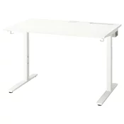 MITTZON Radni sto, bela, 120x80 cm