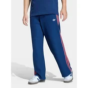 adidas Spodnji del trenirke Firebird Double Knit KD7825 Mornarsko modra Loose Fit