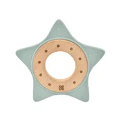 KikkaBoo Drvena igracka sa silikonskom glodalicom Star Mint (KKB22059)