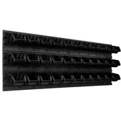 shumee Deska za orodje 115 x 39 cm polica za garažno steno