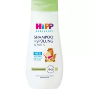 Hipp Babysanft Sensitive šampon i regenerator za djecu od rodenja 200 ml