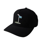 Moška kapa s ščitnikom Bauer Golf Puck Hat Black