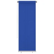 Vanjska rolo zavjesa 85 (Š) x 230 (V) cm Plava HDPE