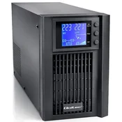 Qoltec UPS napajalnik Pure Sine Wave | 1kVA | 800W | AVR | LCD