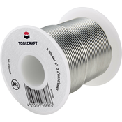 TOOLCRAFT TOOLCRAFT spajkalna žica\, neosvinčena tuljava Sn99\,3Cu0\,7 ROL1 100 g 1.5 mm, (20428470)