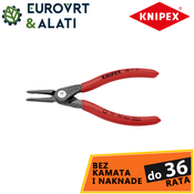 KNIPEX Precizna klešta za sigurnosne unutrašnje prstenove 140 mm 48 11 J1 crvena