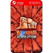 Worms Revolution - Steam koda brez škatlice (WINDOWS PC | STEAM DECK)