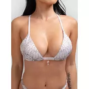 Affliction Elusive Phase zgornji del bikini kopalk antique white