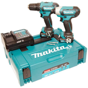 Baterijski vrtalnik in udarni vijačnik Makita CLX224SAJ – 12V max CXT