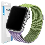 shumee Jeklen pašček za Apple Watch Beline zelene barve