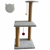 Paws & Whiskers Grebalica za macke Tina 2, Siva