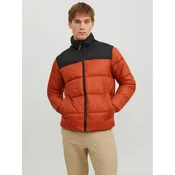 Jack & Jones Zimska jakna 12235860 Oranžna Regular Fit