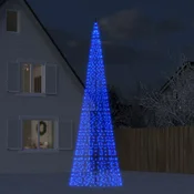LED božicno drvce 1534 LED plavo 500 cm