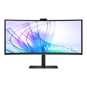 SAMSUNG LS34C652VAUXEN 34-palčni 21:9 ukrivljen 1000R, 3440x1440 VA-LED, 5 ms, 100 Hz, HDR10, DisplayPort/HDMI/USB Type-C (90 W), spletna kamera