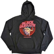 Black Sabbath Kapuco Paranoid Unisex Charcoal Grey L