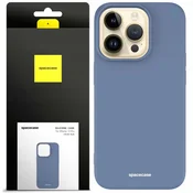 Spacecase SILIKONSKI OVITEK SPACECASE ZA IPHONE 14 PRO MAX MODRA ZAŠČITA, (21963340)
