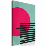 Slika - Pink Sun (1 Part) Vertical 40x60