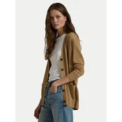 Polo Ralph Lauren Pletena jopica 211956233001 Bež Relaxed Fit