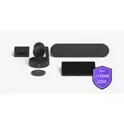 Logitech One year extended warranty for medium room solution with Tap and Rally 1 godin(a)