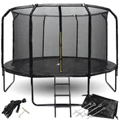 SkyFlyer trampolin črni – 366 cm