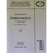 DEGENNE R:SIMPLEMENT FLUTE & PIANO