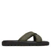 Natikači Calvin Klein Sq Molded Sandal Xcross Wb HM0HM02101 Zelena