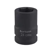 Fortum Udarni nasadni ključ, 3/4, 24 mm, D 52 mm, CrMoV, 4703024