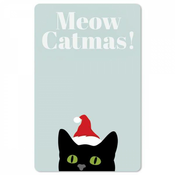 Čestitka – kartica, Meow Catmas
