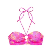 VENICE BEACH Bikini zgornji del orhideja / oranžna / roza