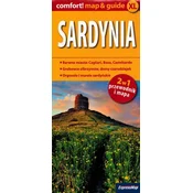 Sardinija. Laminiran cestni in turistični zemljevid + mini vodnik.