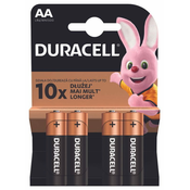 Duracell Baterija LR6 AA 4/1