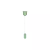 Strujni kabl 1xE27/60W/230V beton/zelena