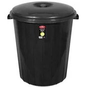 Kanta za smece Planet - 50 l, crna