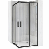 Rea City 80x80 tuš kabina Black