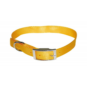 Ogrlica za pse najlon 16*350 zuta