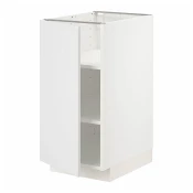METOD Podni element s policama, bela/Stensund bela, 40x60 cm