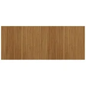 Vidaxl Preproga pravokotna rjava 80x200 cm bambus