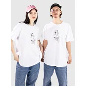 Poetic Collective Doodle Sketch T-Shirt white