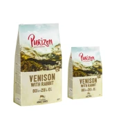 12 kg + 2 kg gratis! 14 kg Purizon - divjačina z zajcem Adult - brez žit