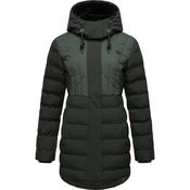 Ragwear Zimska jakna Ashanta temno zelena