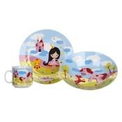 Banquet Otroški jedilni set LITTLE PRINCESS 3-delni keramični