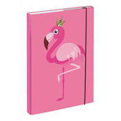 BAAGL mape za šolske zvezke A4 Flamingo