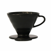 Hario kapaljka V60-02 keramika - mat crna (VDC-02MB)