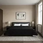 vidaXL Poletna odeja Črna 220 x 260 cm Mikrofibra in Teddy flis