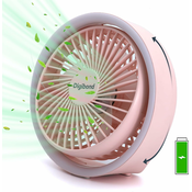 Generic Majhen namizni ventilator za polnjenje z nočno lučko, (21132734)