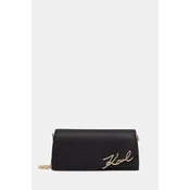 Karl Lagerfeld crossbody torbica ženska usnjena K/SIGNATURE