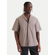 HUGO Srajca Espino 50560580 Bež Oversize