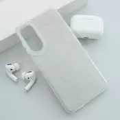 Maska Crystal Dust za Samsung S25 Edge srebrna