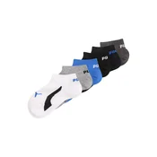 PUMA Nogavice temno modra/siva/črna/bela