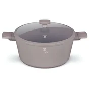 Berlingerhaus Lonec s titanovo prevleko in pokrovom BH-8101 24 cm Taupe Collection